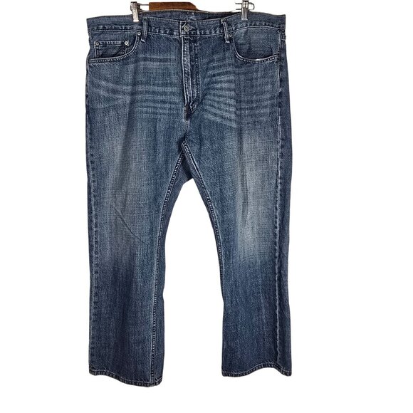 Levis 559 Blue Jeans 42X30 Relaxed Straight Leg Denim - Picture 2 of 7
